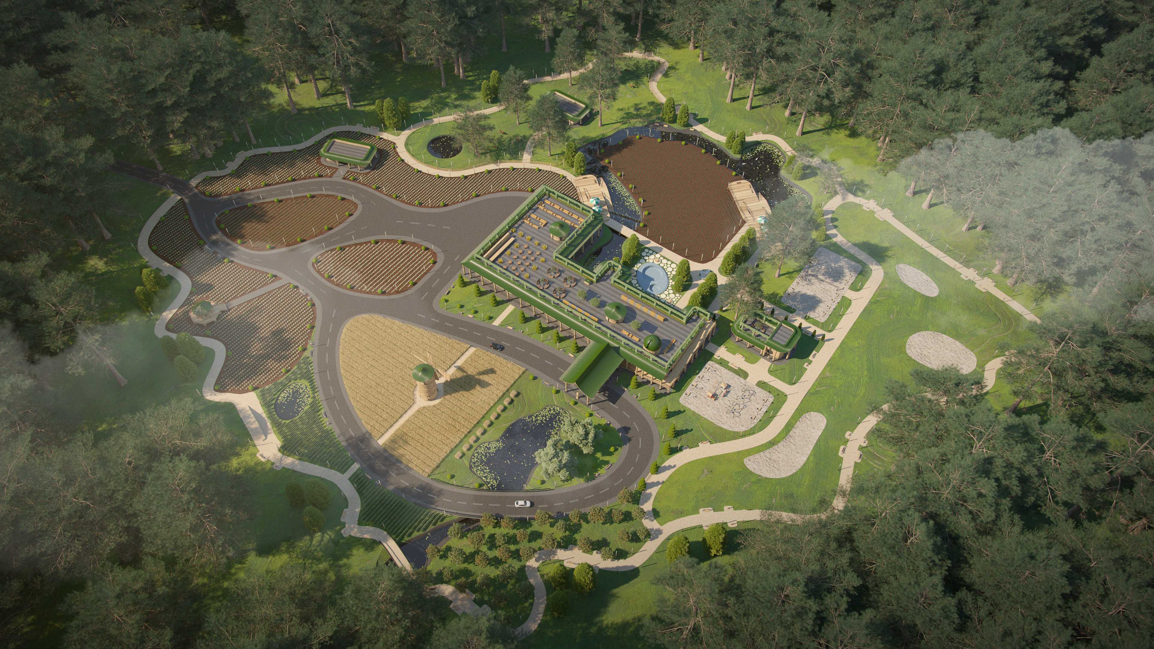 Masterplan 3D Visualization