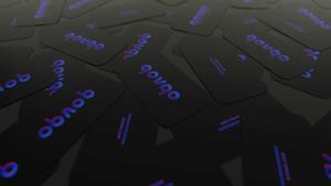 Qovqo logo and business cards